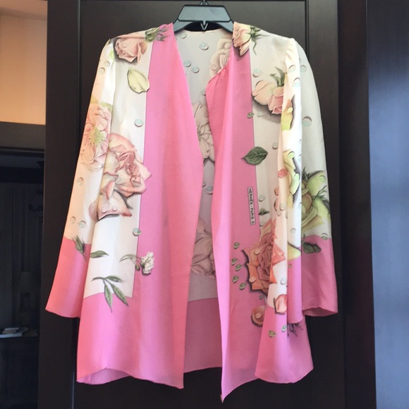 Jackets & Blazers - Hermès silk light cover up jacket